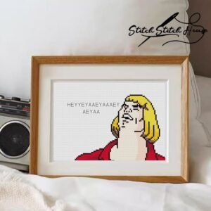 He-Man "What's Going On" Meme Cross Stitch Pattern - PDF Digital Download