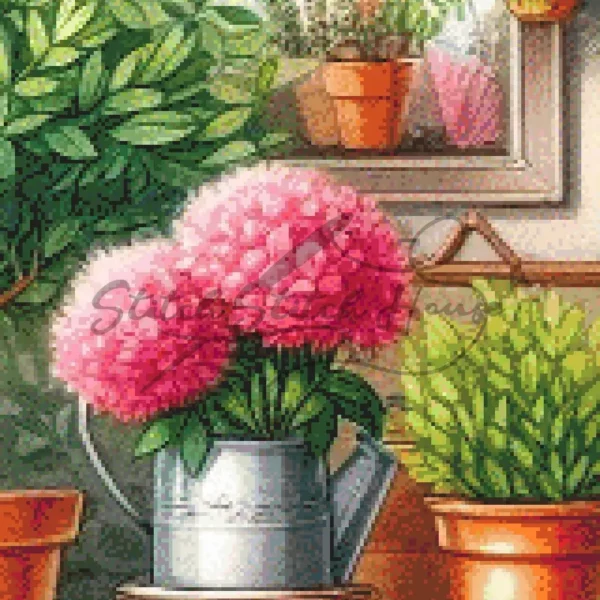 Flowers Garden Cross Stitch Pattern – Dreamy Cottage Floral DIY ...