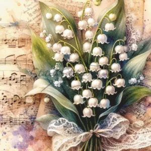 Lily Of The Valley Cross Stitch Pattern